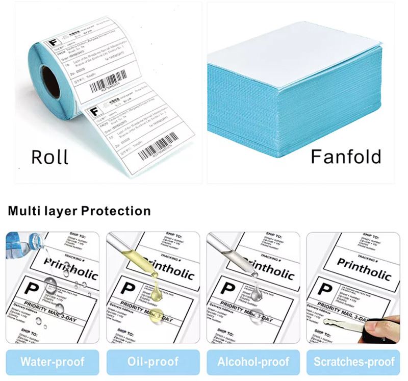 thermal sticker paper roll